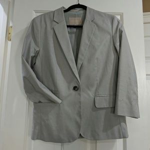 Banana Republic gray blazer